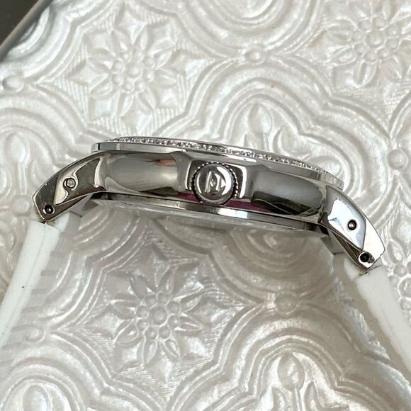 Swiss Legend South Beach Diamond Accented Bezel Stainless Steel Watch MOP Dial - Picture 11 of 15